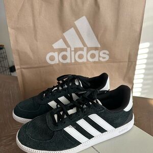 Adidas Breaknet Sleek Black and White Shoes